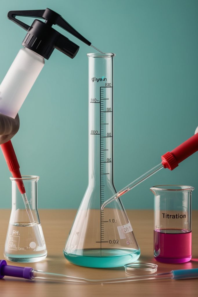گلیسرین به روش تیتر سنجی